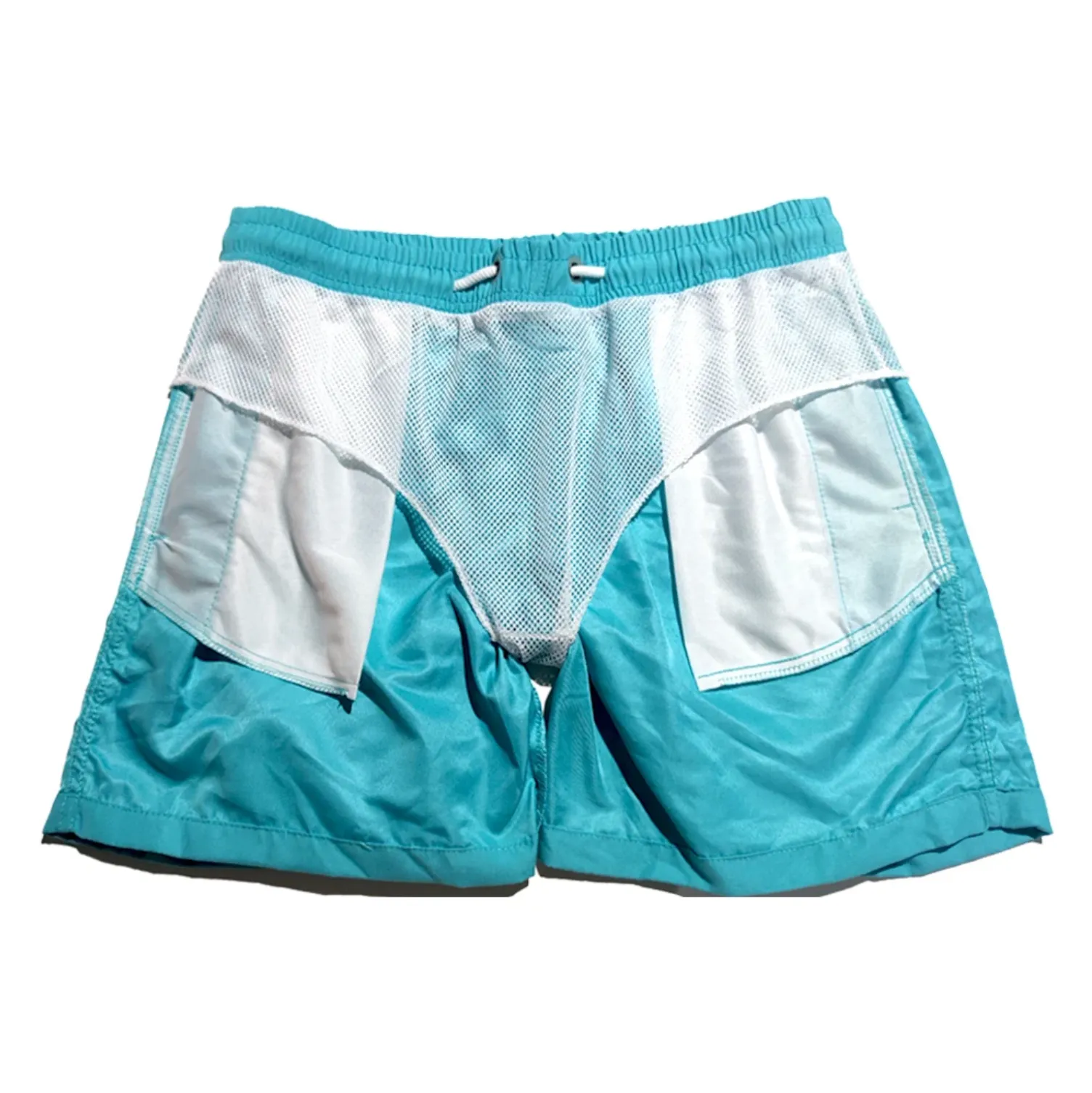"SWIM" Maillot de bain Short de plage Homme couleur Bleu Ciel -  URB1™