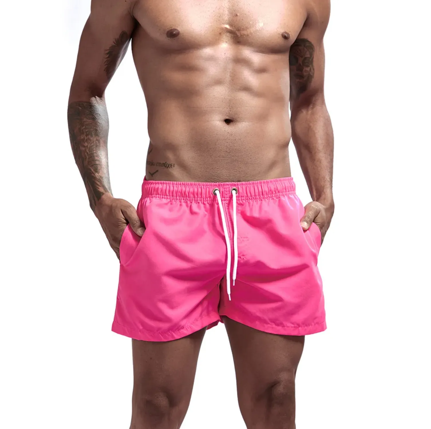 "SWIM" Maillot de bain Short de plage Homme couleur Bleu Ciel -  URB1™
