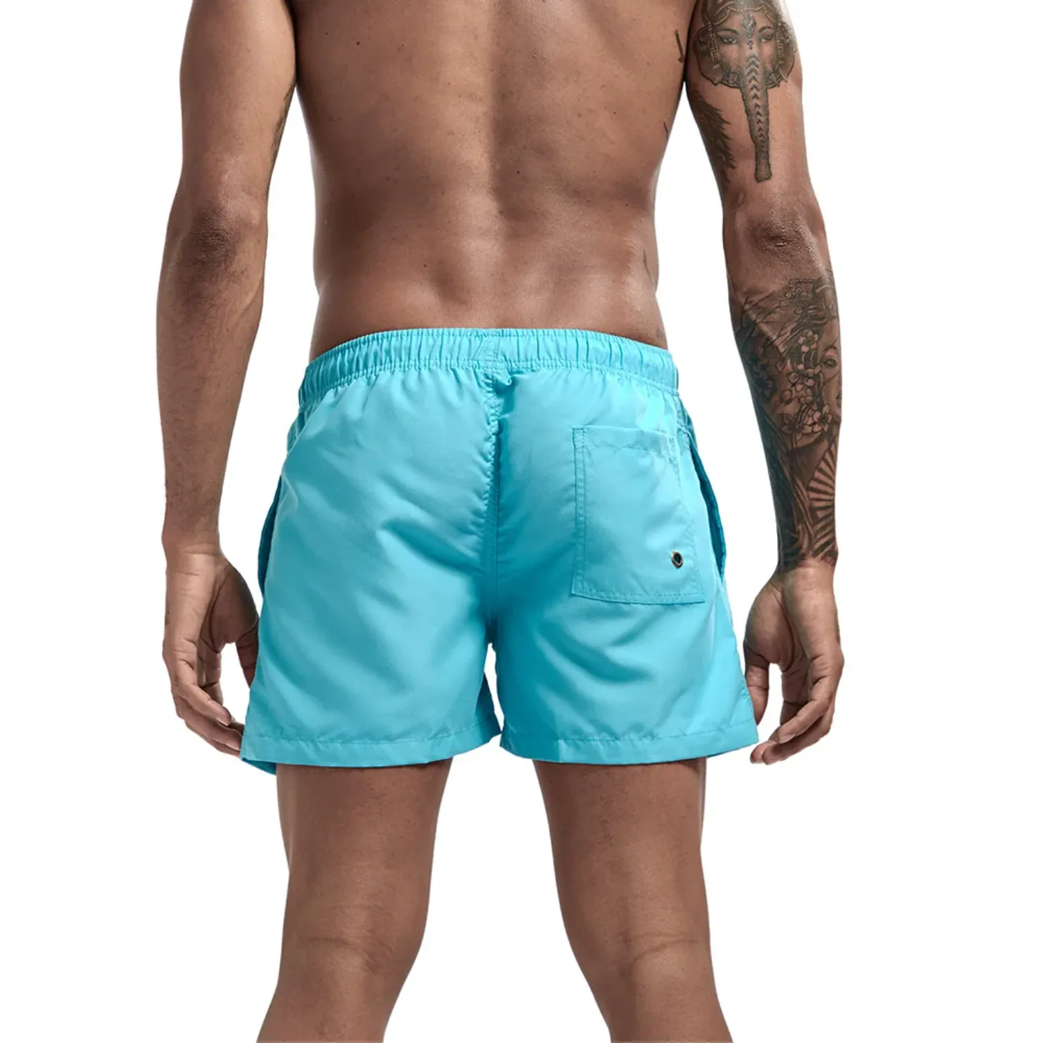 "SWIM" Maillot de bain Short de plage Homme couleur Bleu Ciel -  URB1™