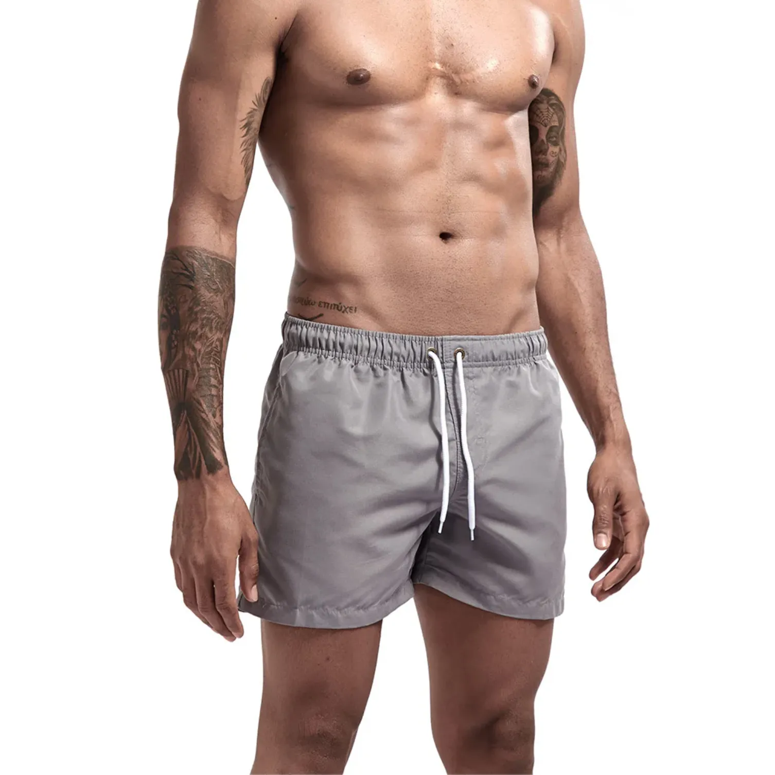 "SWIM" Maillot de bain Short de plage Homme couleur Bleu Ciel -  URB1™