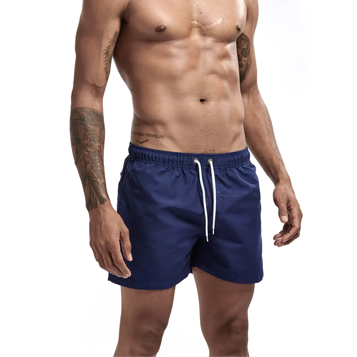 "SWIM" Maillot de bain Short de plage Homme couleur Bleu Ciel -  URB1™