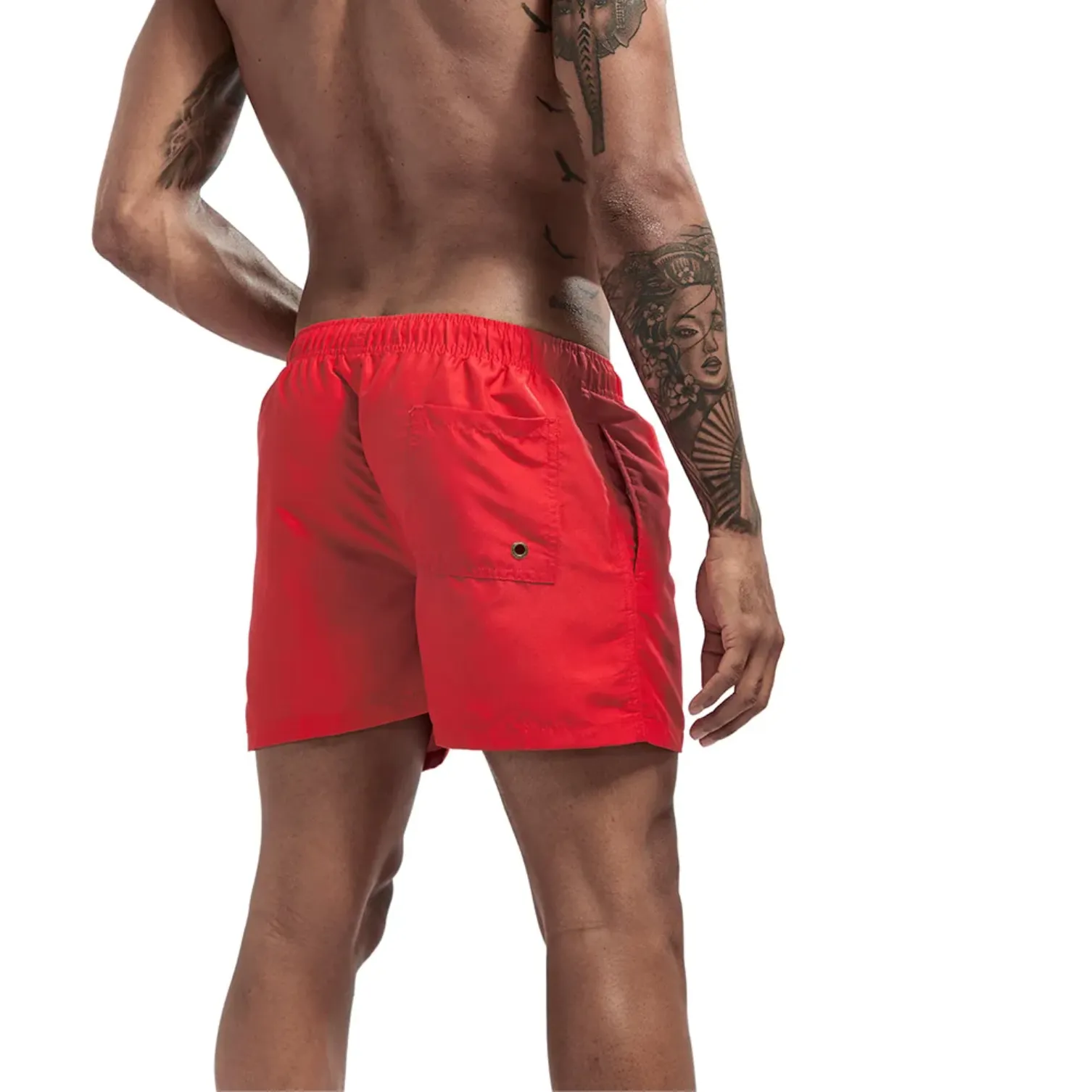 "SWIM" Maillot de bain Short de plage Homme couleur Rouge -  URB1™
