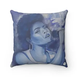 "The Jazz Singer" 18"x18" Premium Square Pillow
