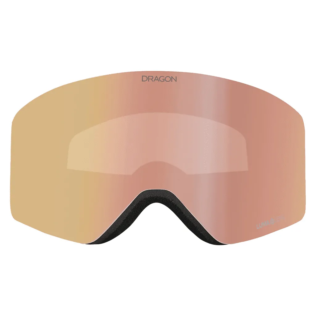 R1 OTG goggle - Alpina / Lumalens Rose gold ion   Lumalens Amber
