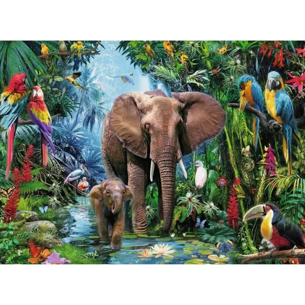 Ravensburger Elephants at the Oasis 150pc Puzzle