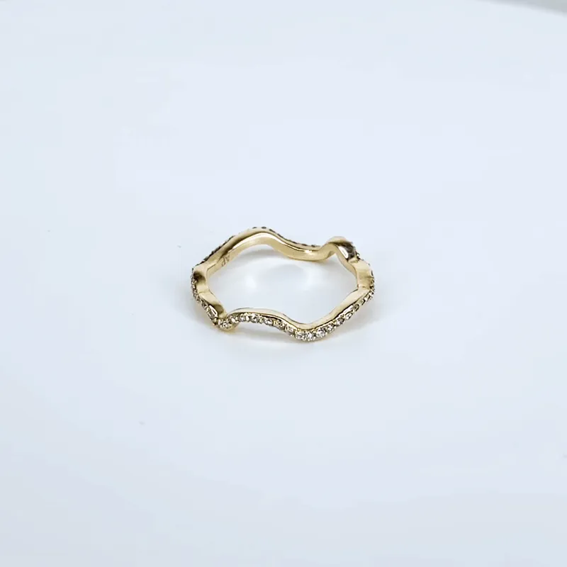 Ripple Ring - Full Pavé