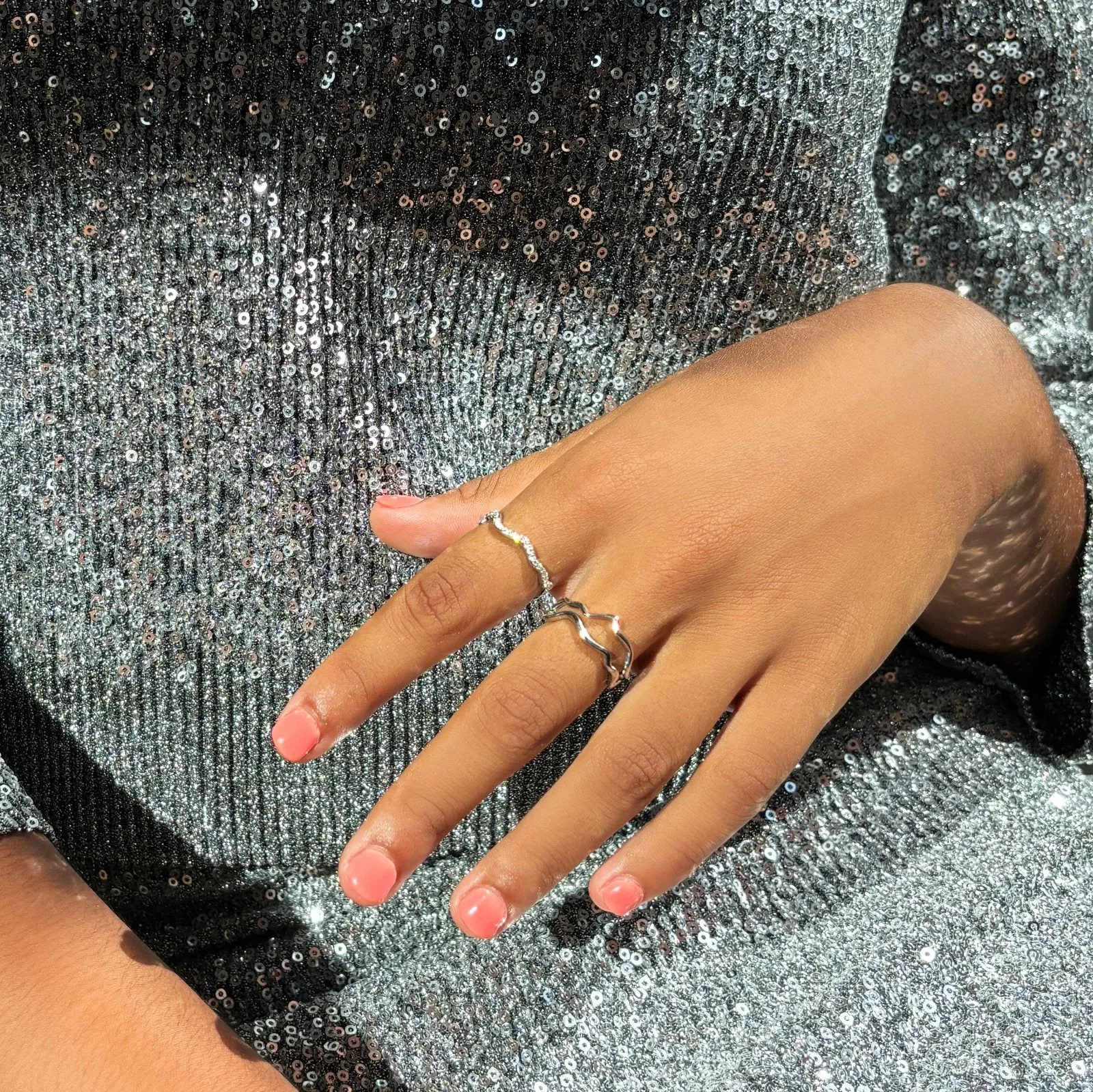 Ripple Ring - Full Pavé