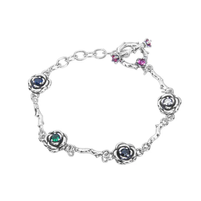 Roses and Thorns Buckle Bracelet