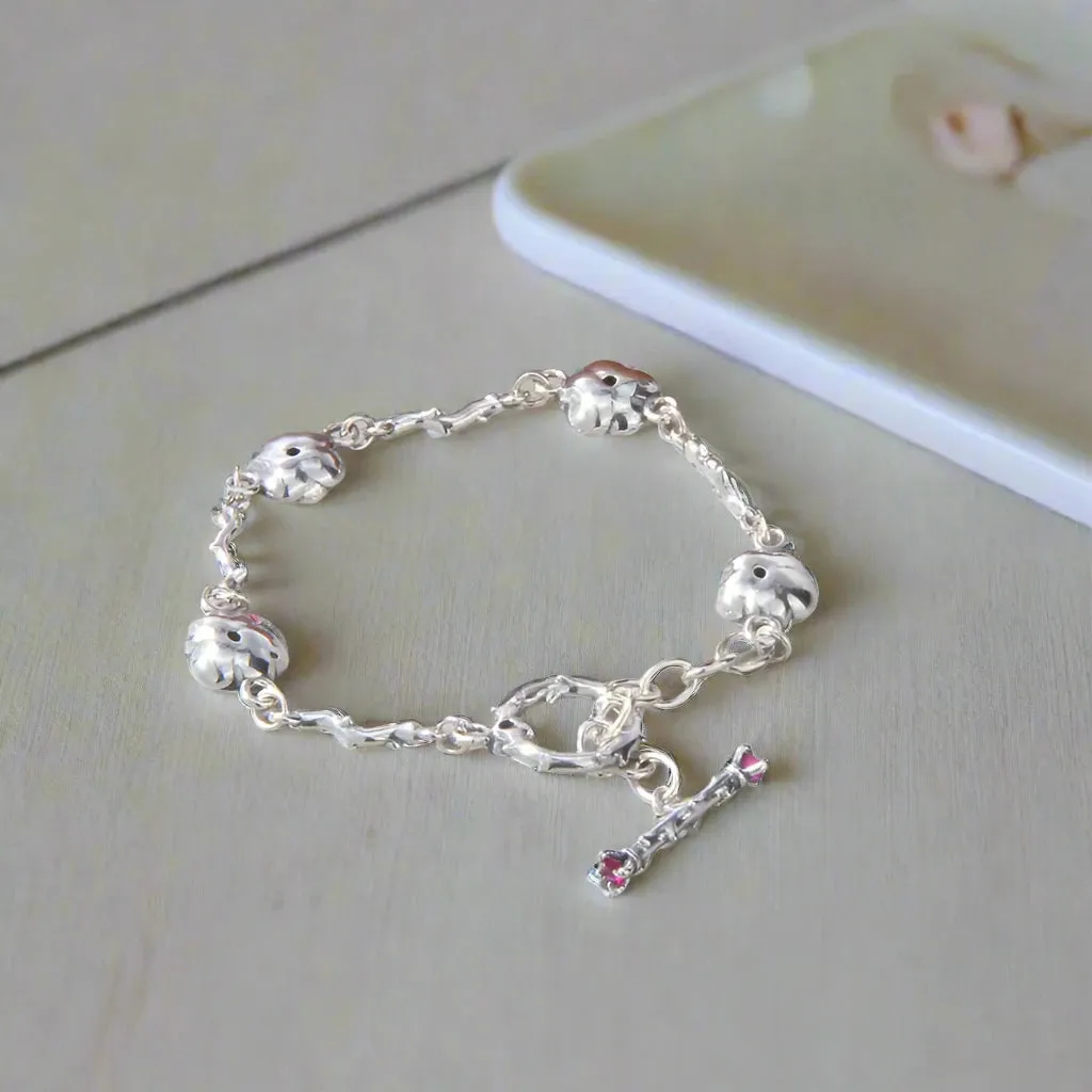Roses and Thorns Buckle Bracelet