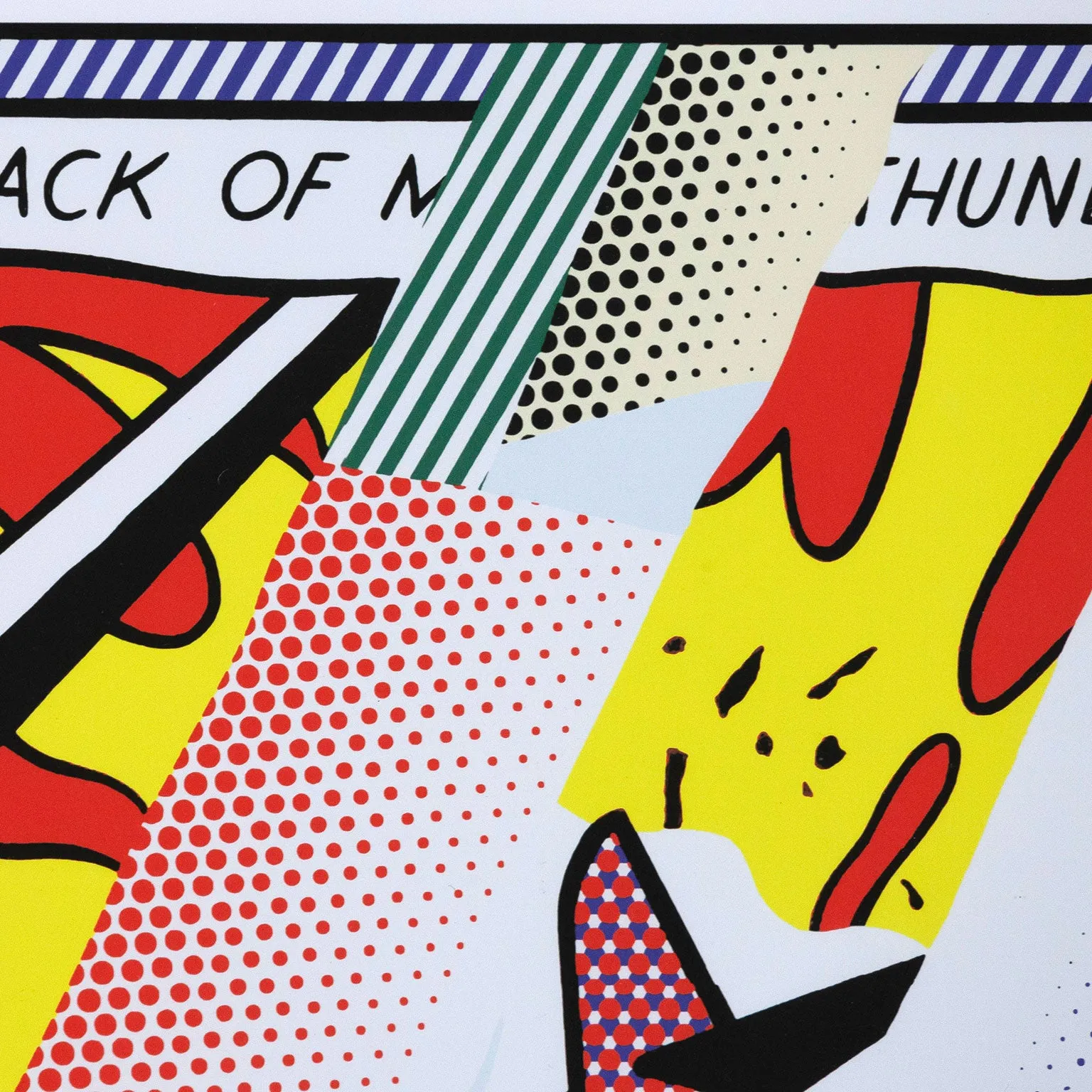 ROY LICHTENSTEIN "GUGGENHEIM" POSTER, 1993