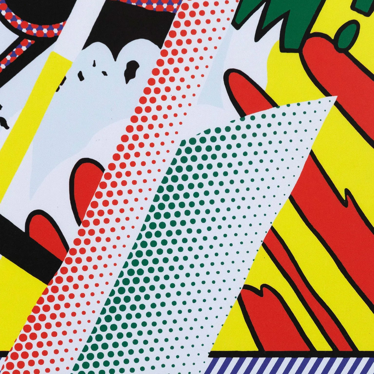ROY LICHTENSTEIN "GUGGENHEIM" POSTER, 1993