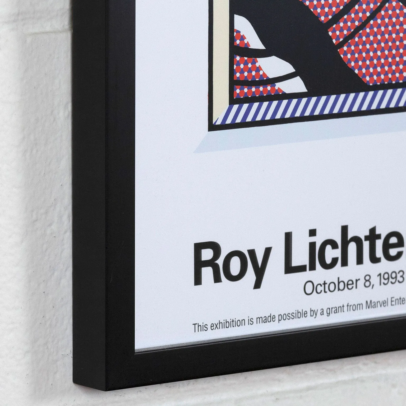 ROY LICHTENSTEIN "GUGGENHEIM" POSTER, 1993