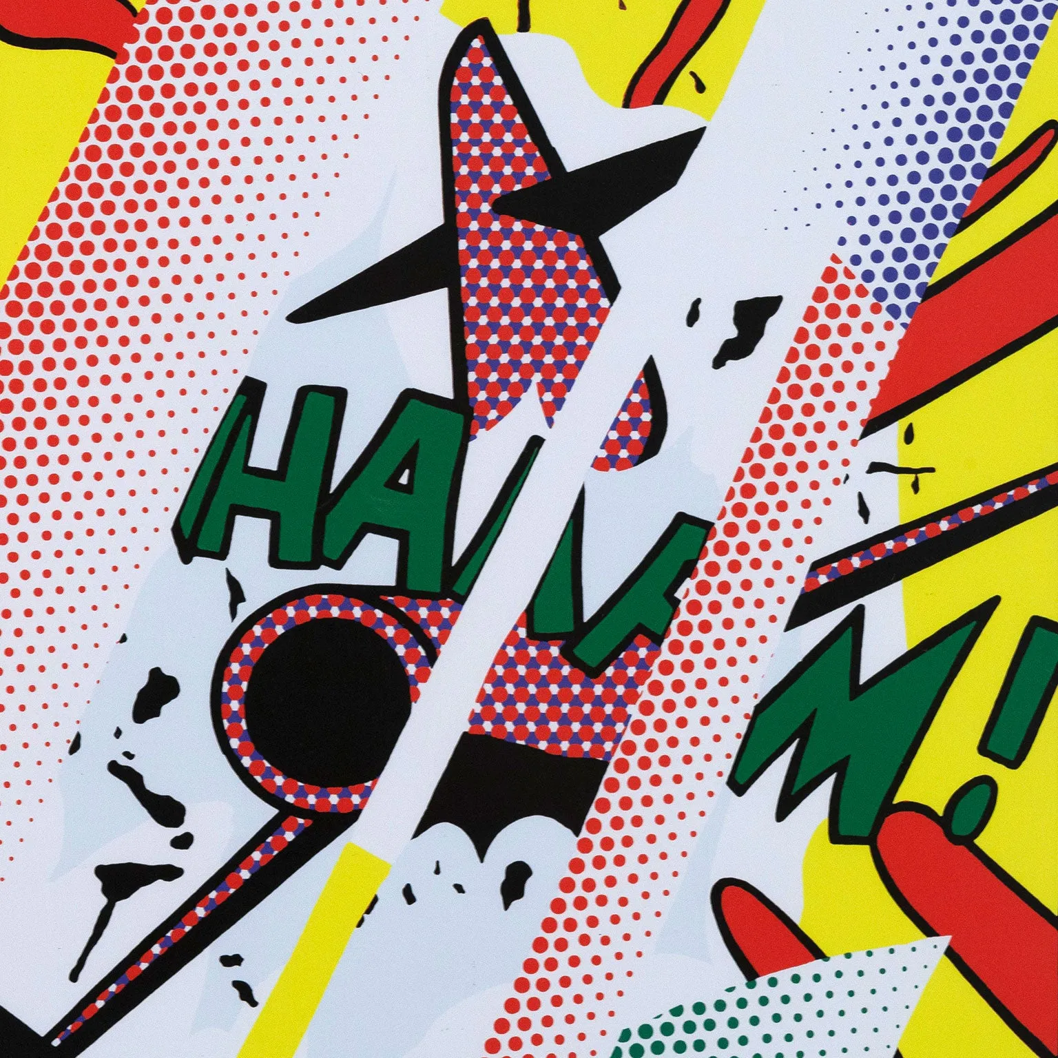 ROY LICHTENSTEIN "GUGGENHEIM" POSTER, 1993