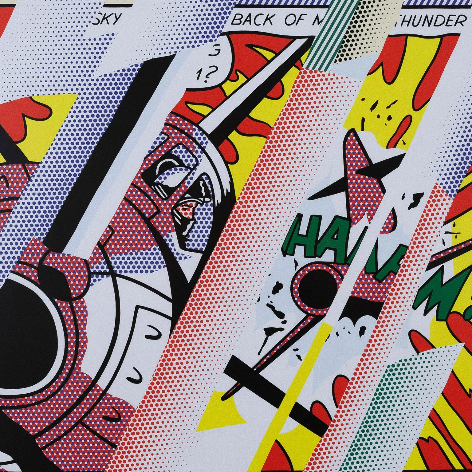 ROY LICHTENSTEIN "GUGGENHEIM" POSTER, 1993