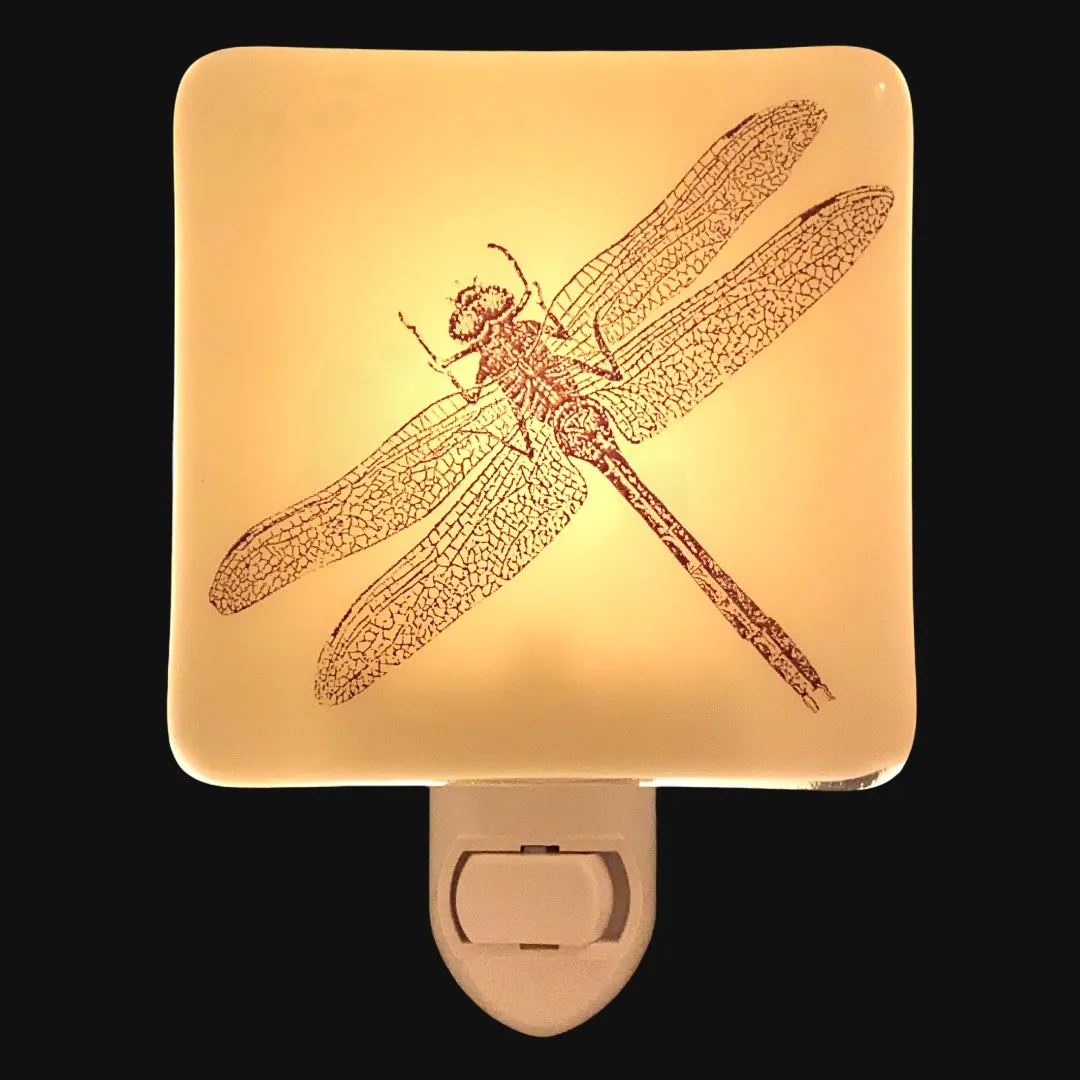 Rustic Dragonfly Night Light