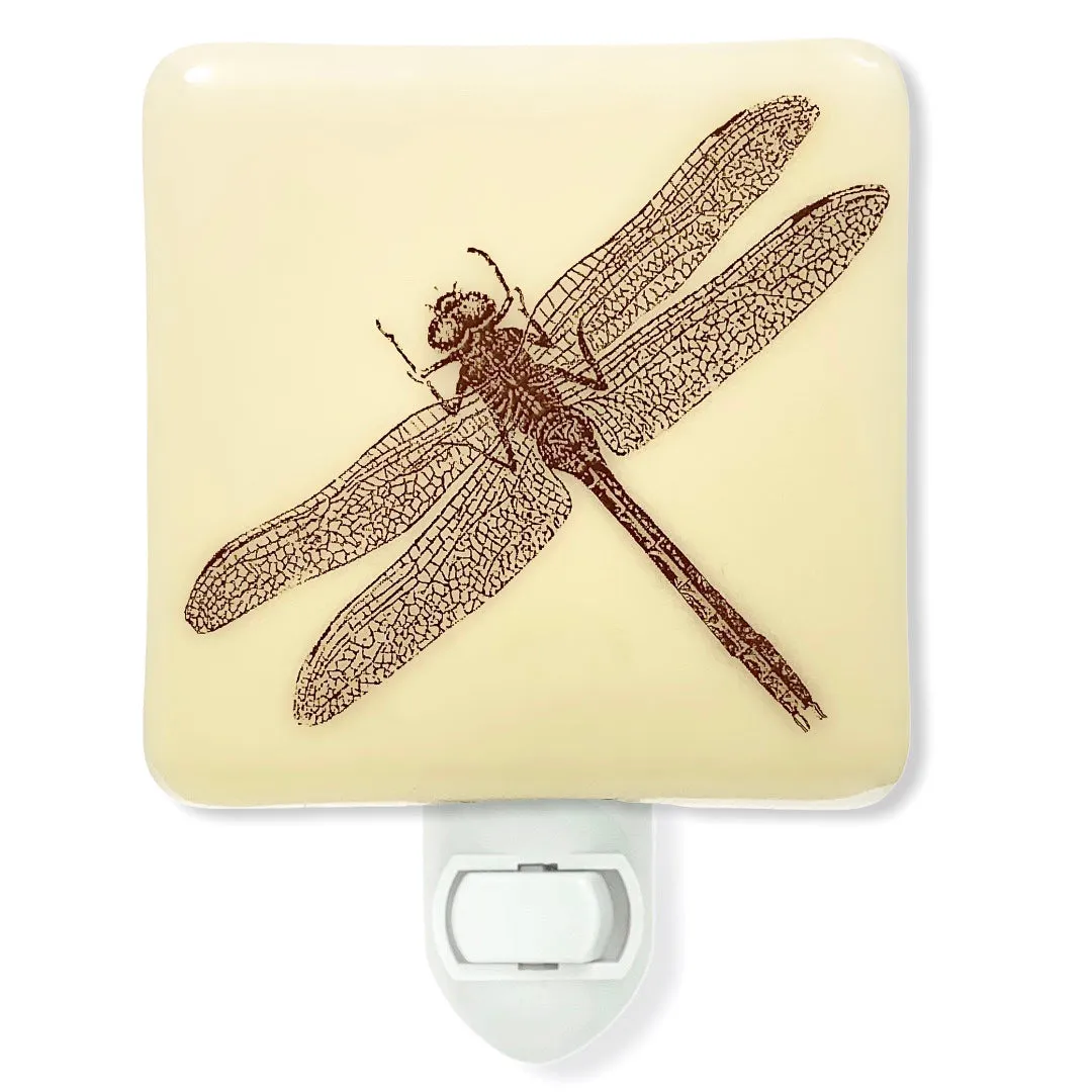 Rustic Dragonfly Night Light
