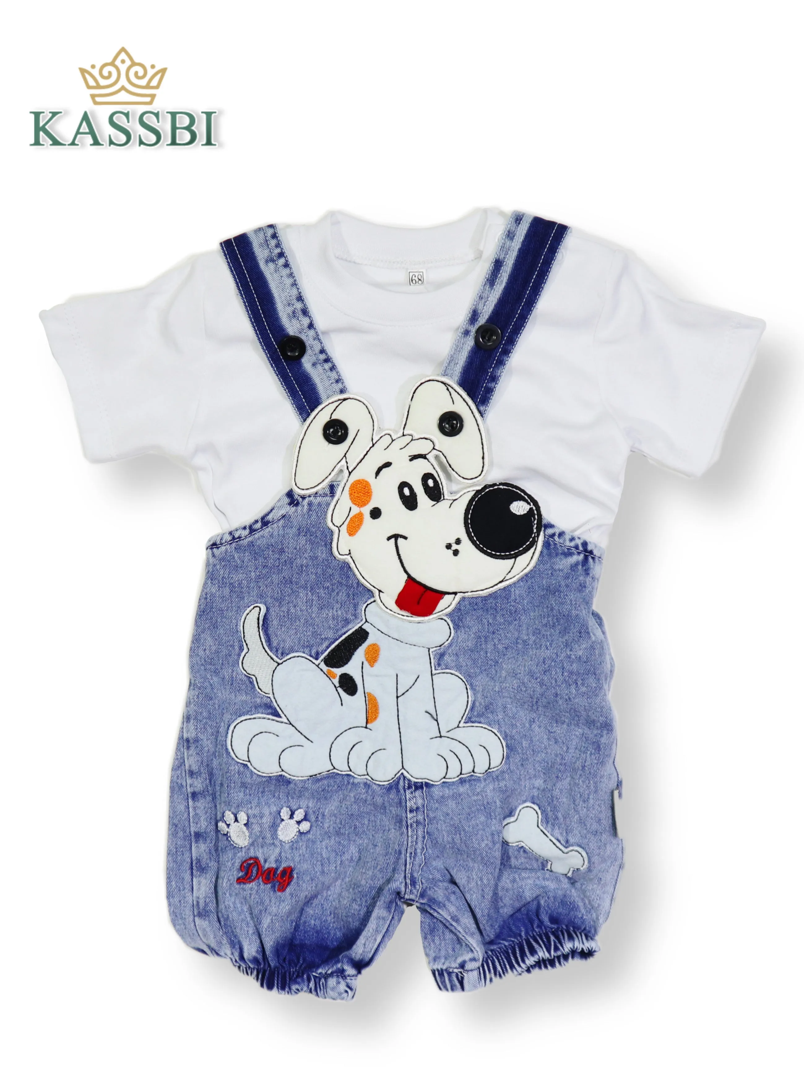 Salopette   Tee-shirt  - Jean