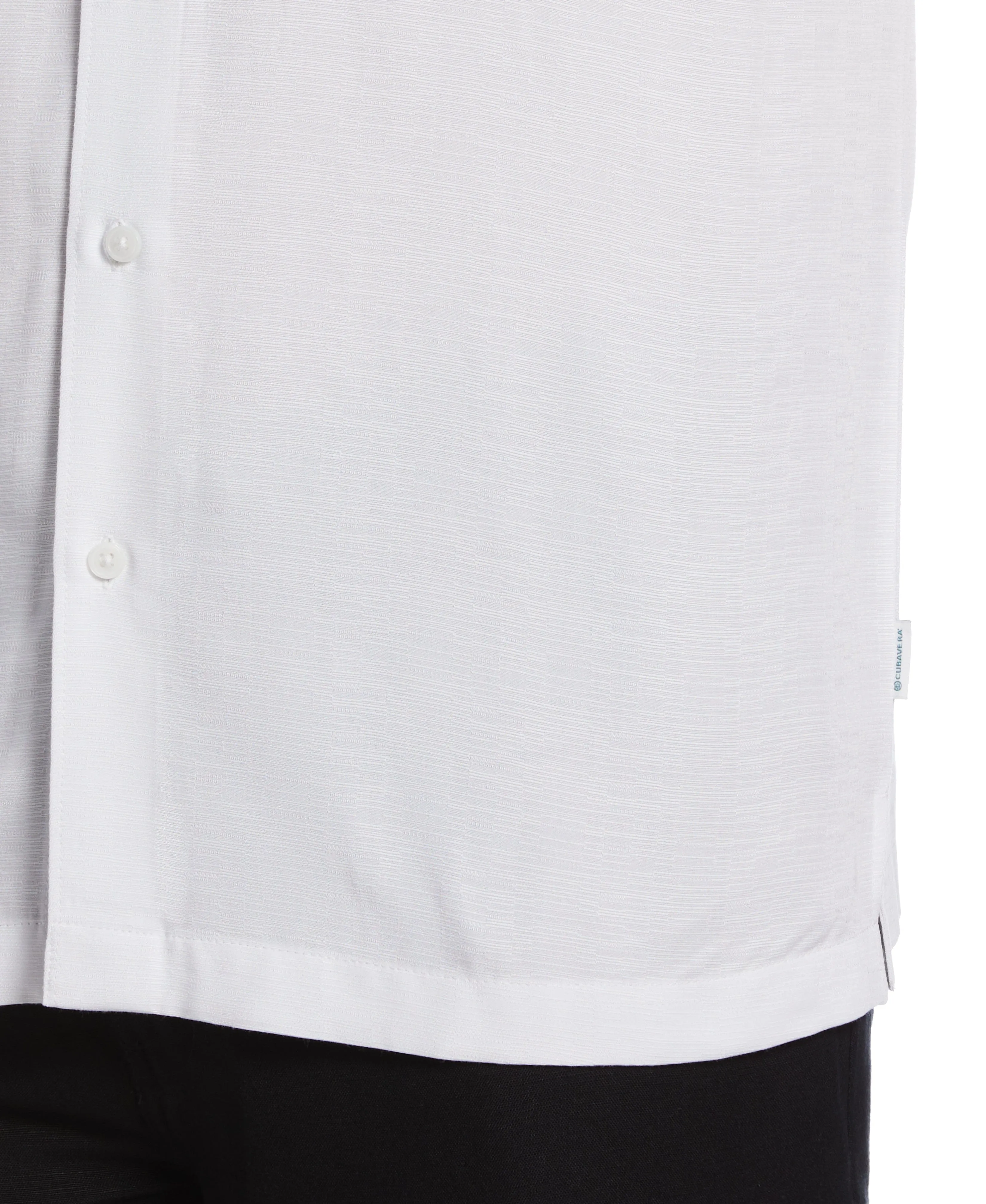 Scenic Print Textured Shirt