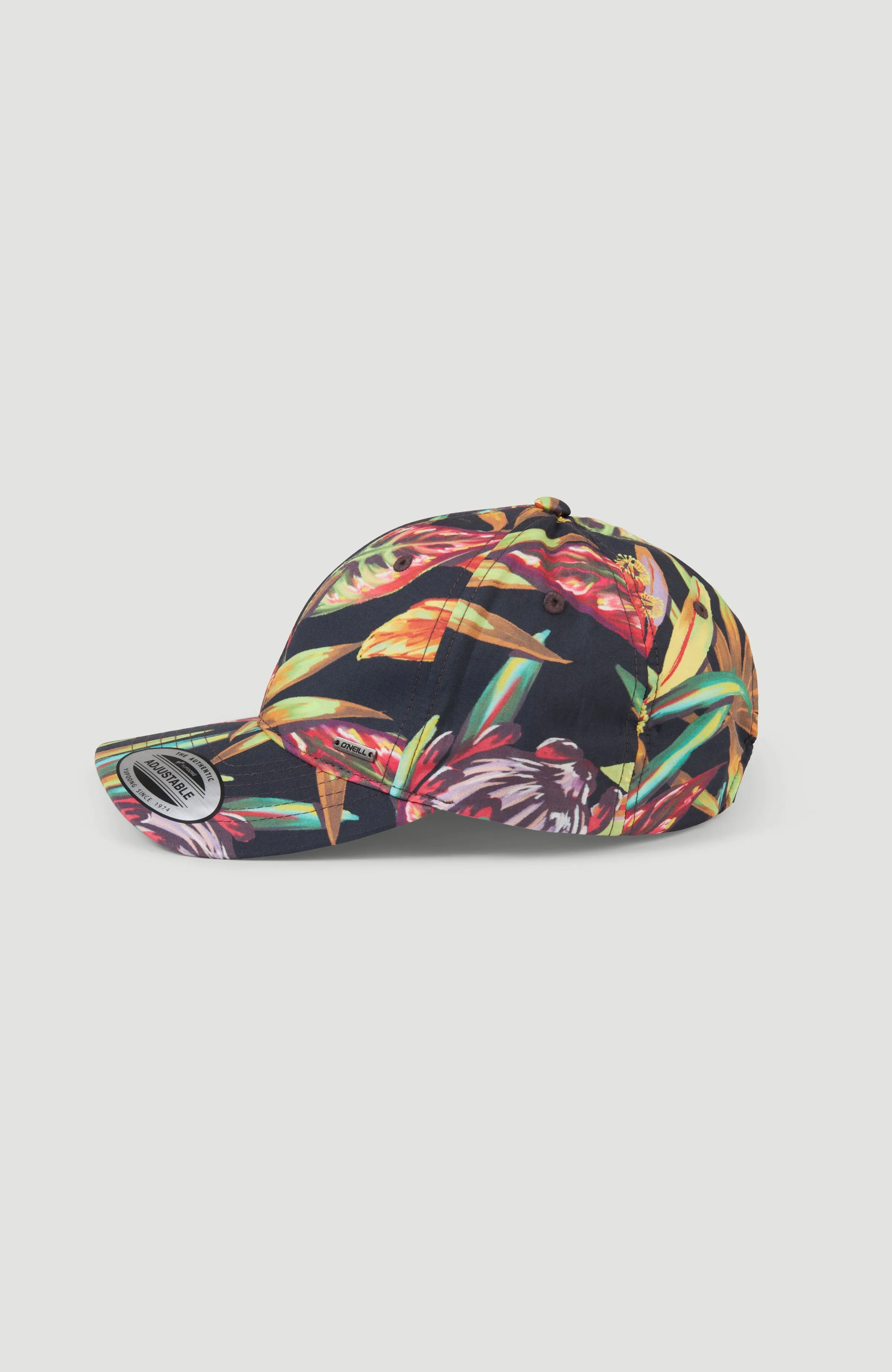 Seacoast Cap | Black Tropical Flower
