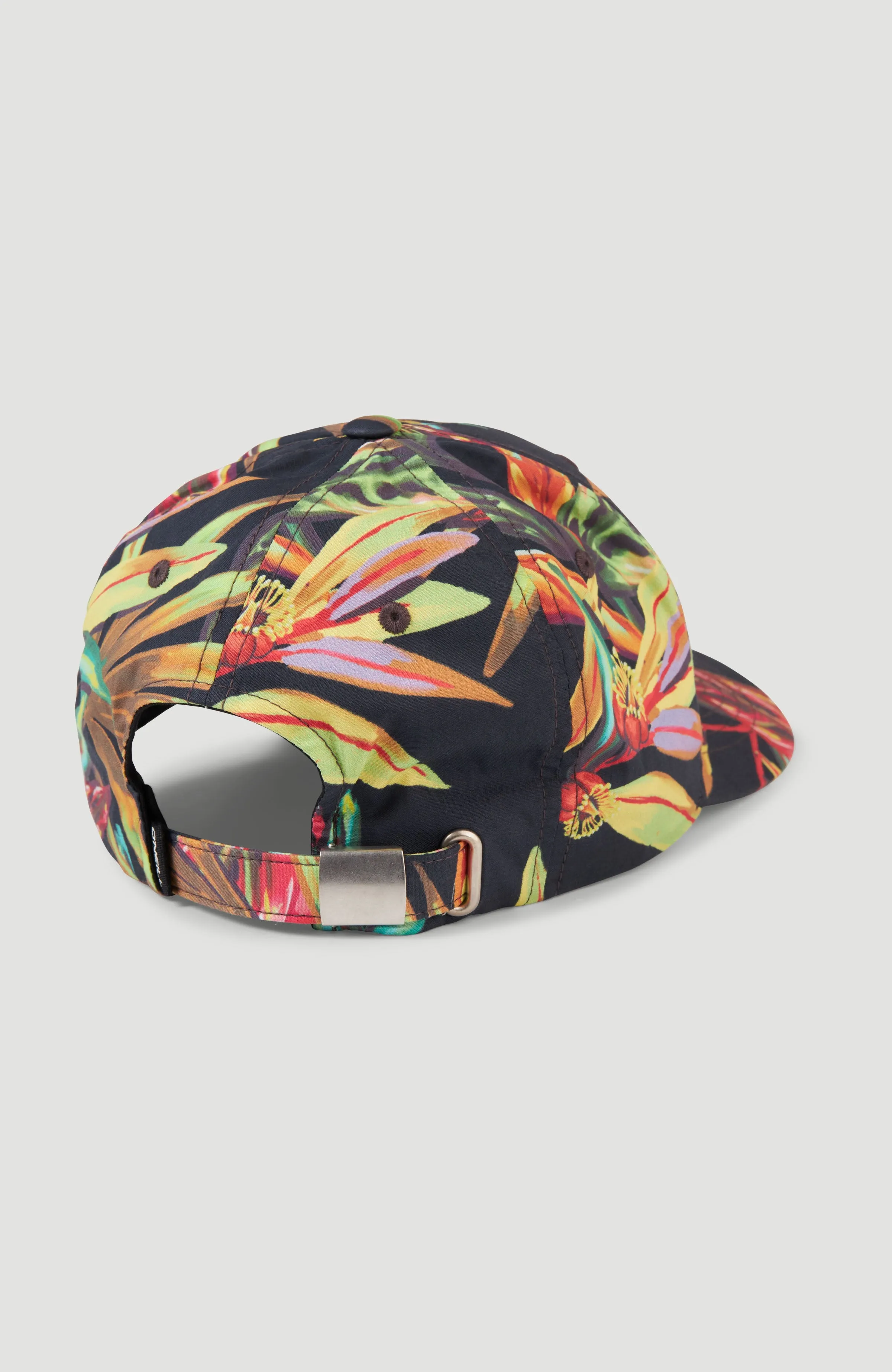 Seacoast Cap | Black Tropical Flower