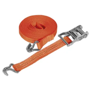 Sealey Ratchet Strap 35mm x 6m Polyester Webbing 2000kg Breaking Strength