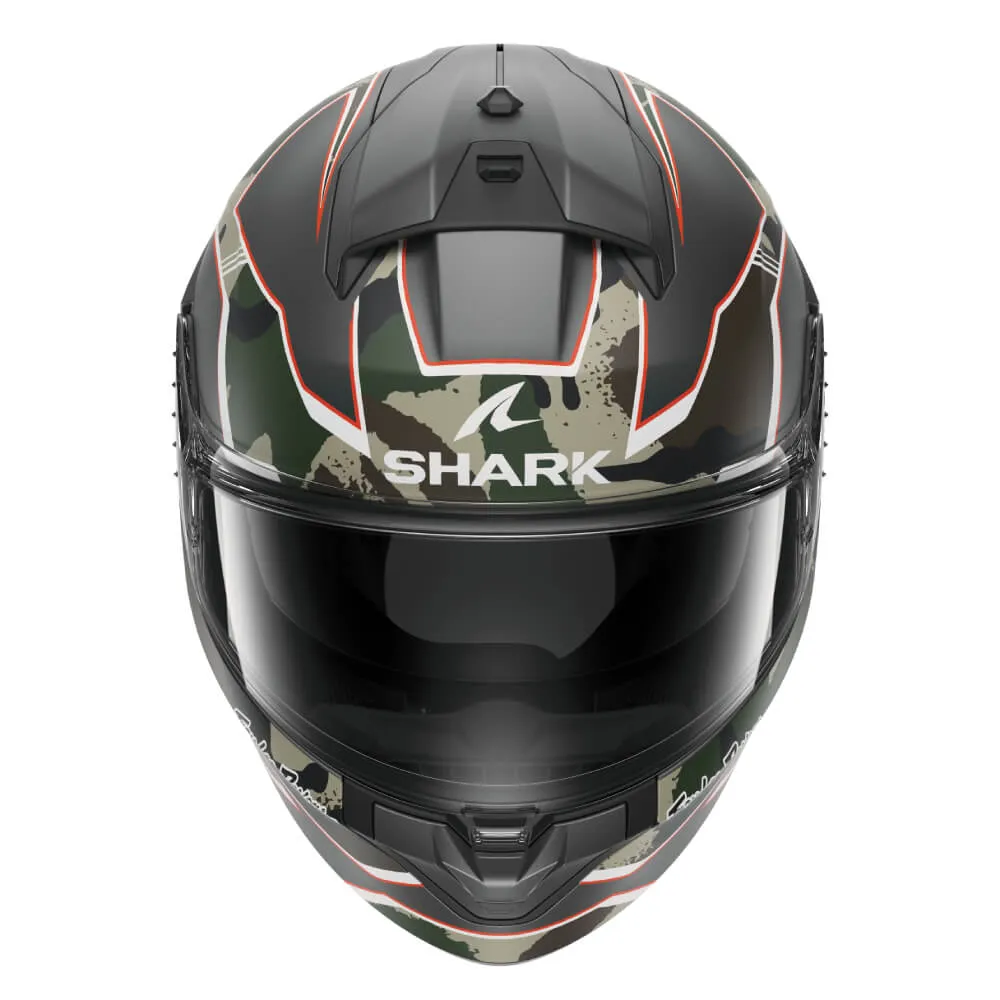 Shark Ridill 2 Helmet Matrix Matt Camo Green / Brown