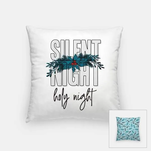 Silent Night modern retro Christmas