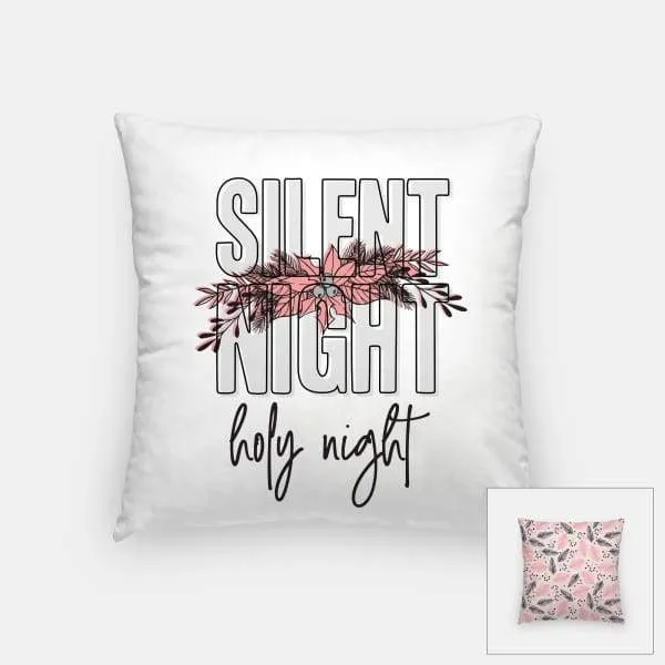 Silent Night modern retro Christmas