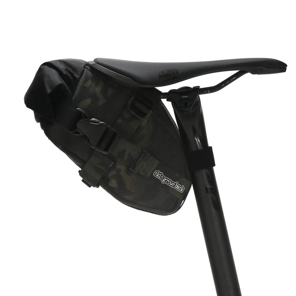 Skingrowsback Flash Pak Saddle Bag - Multicam Black