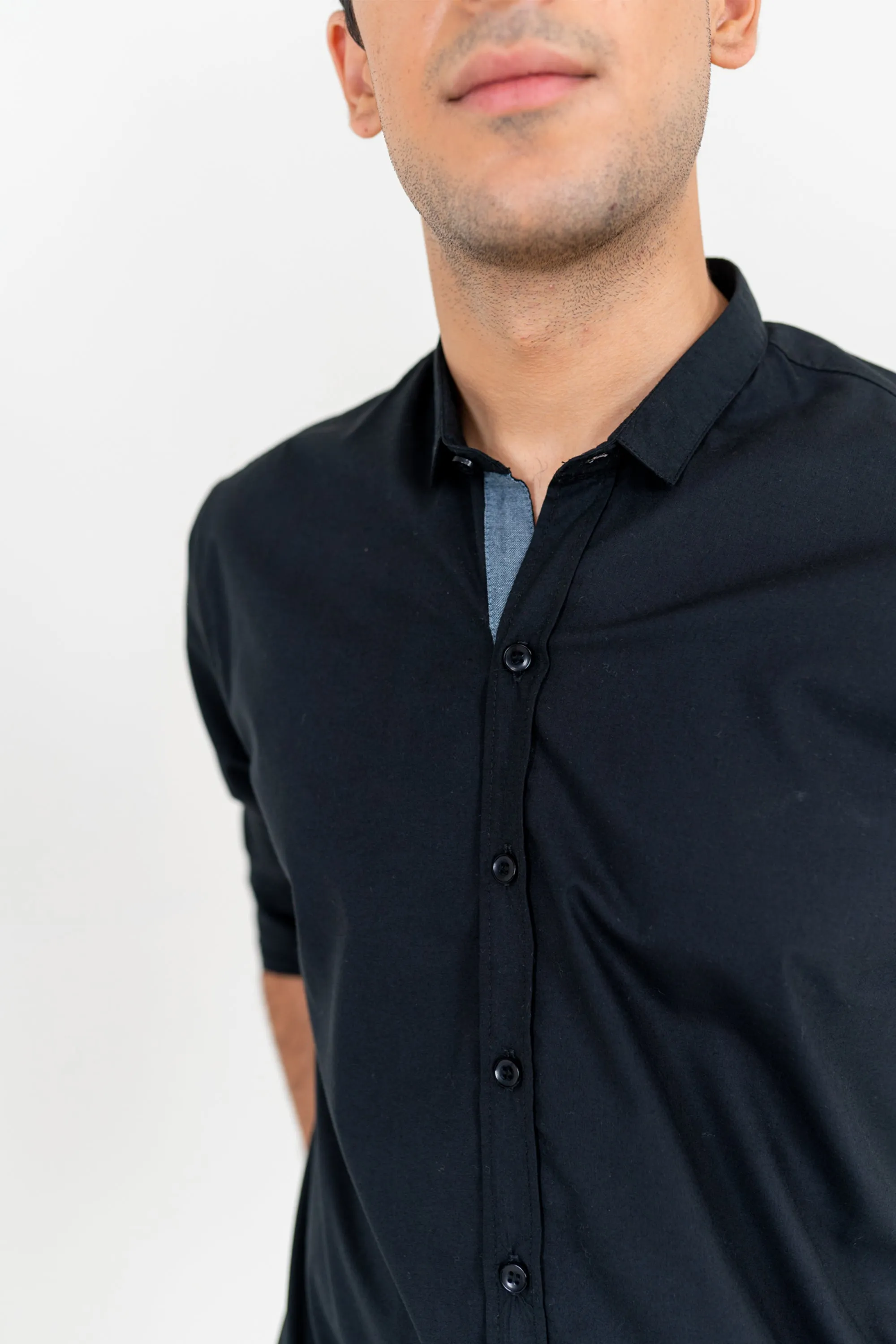 Sleek Black Shirt