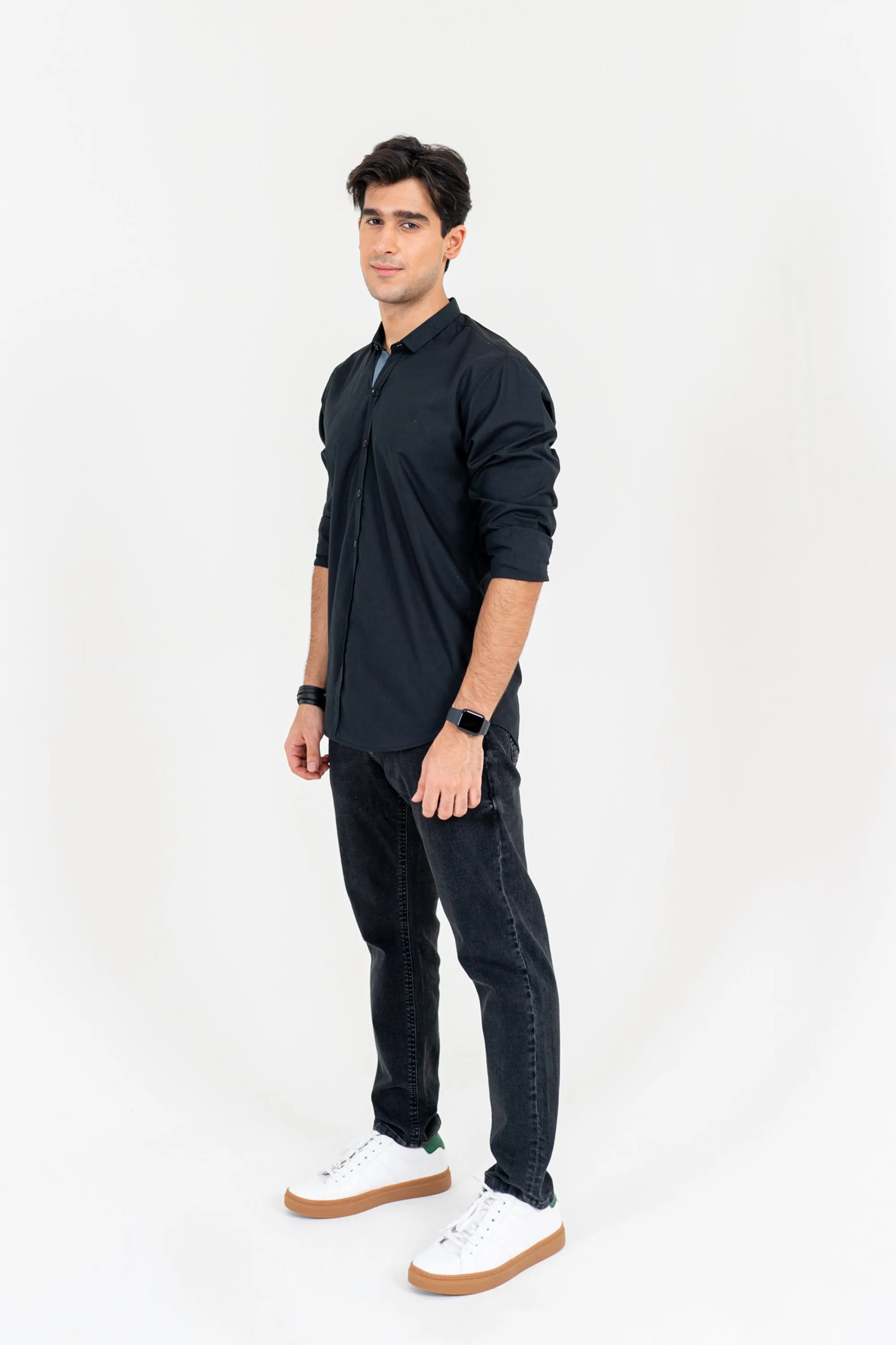 Sleek Black Shirt