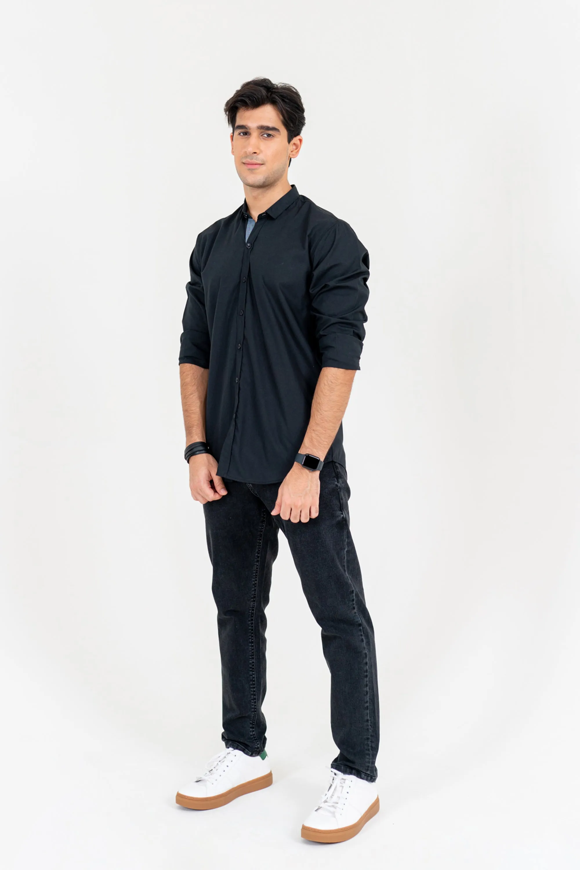 Sleek Black Shirt