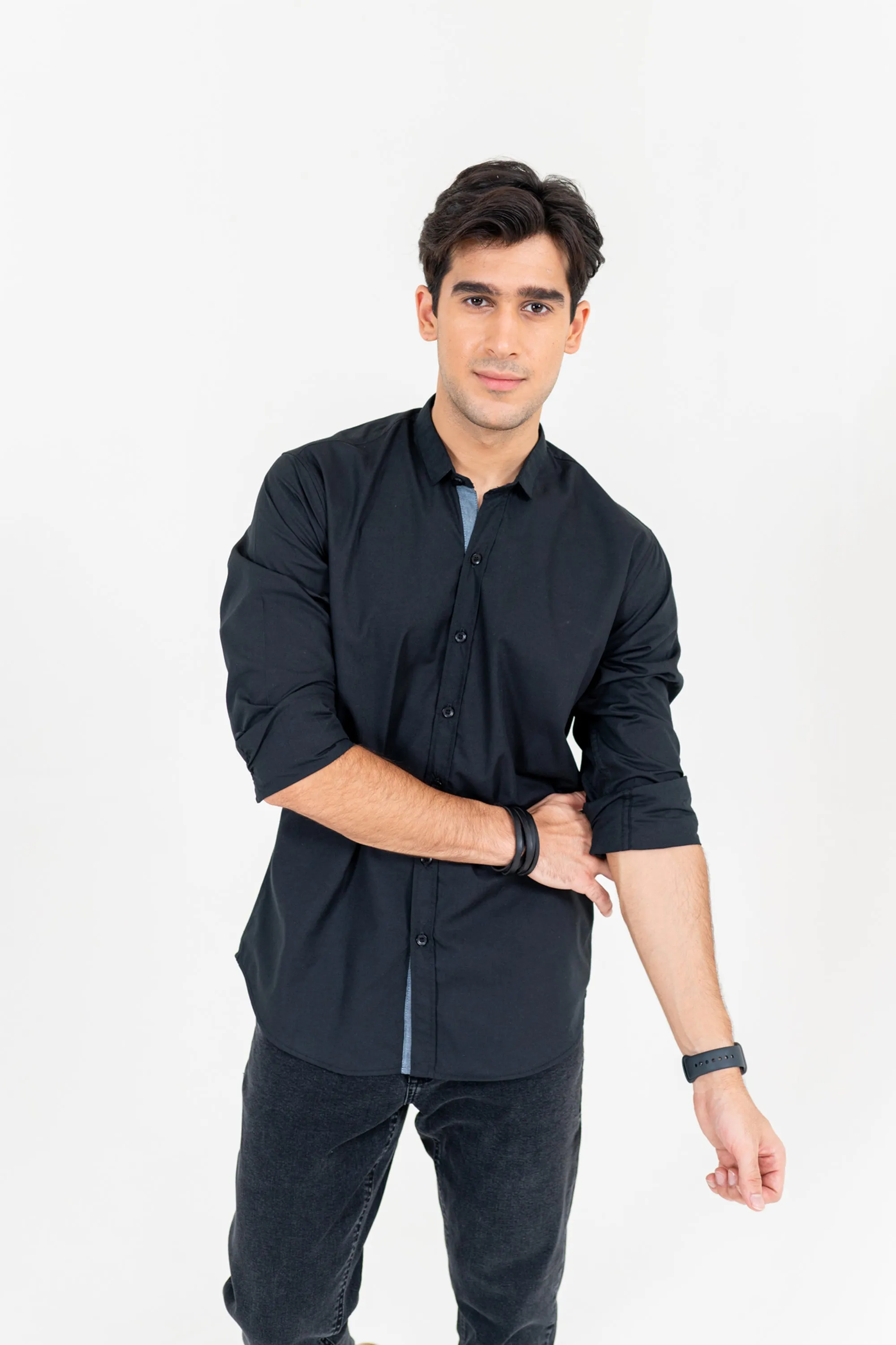 Sleek Black Shirt
