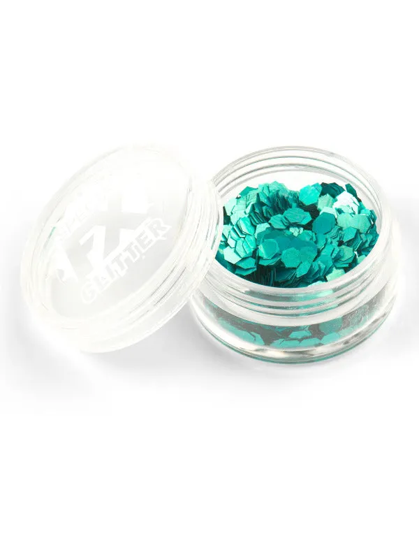 Smiffys Make-up FX, Aqua, Confetti Glitter