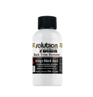 SOLUTION FINISH - Black Trim Restorer (Restaurateur de moulures)