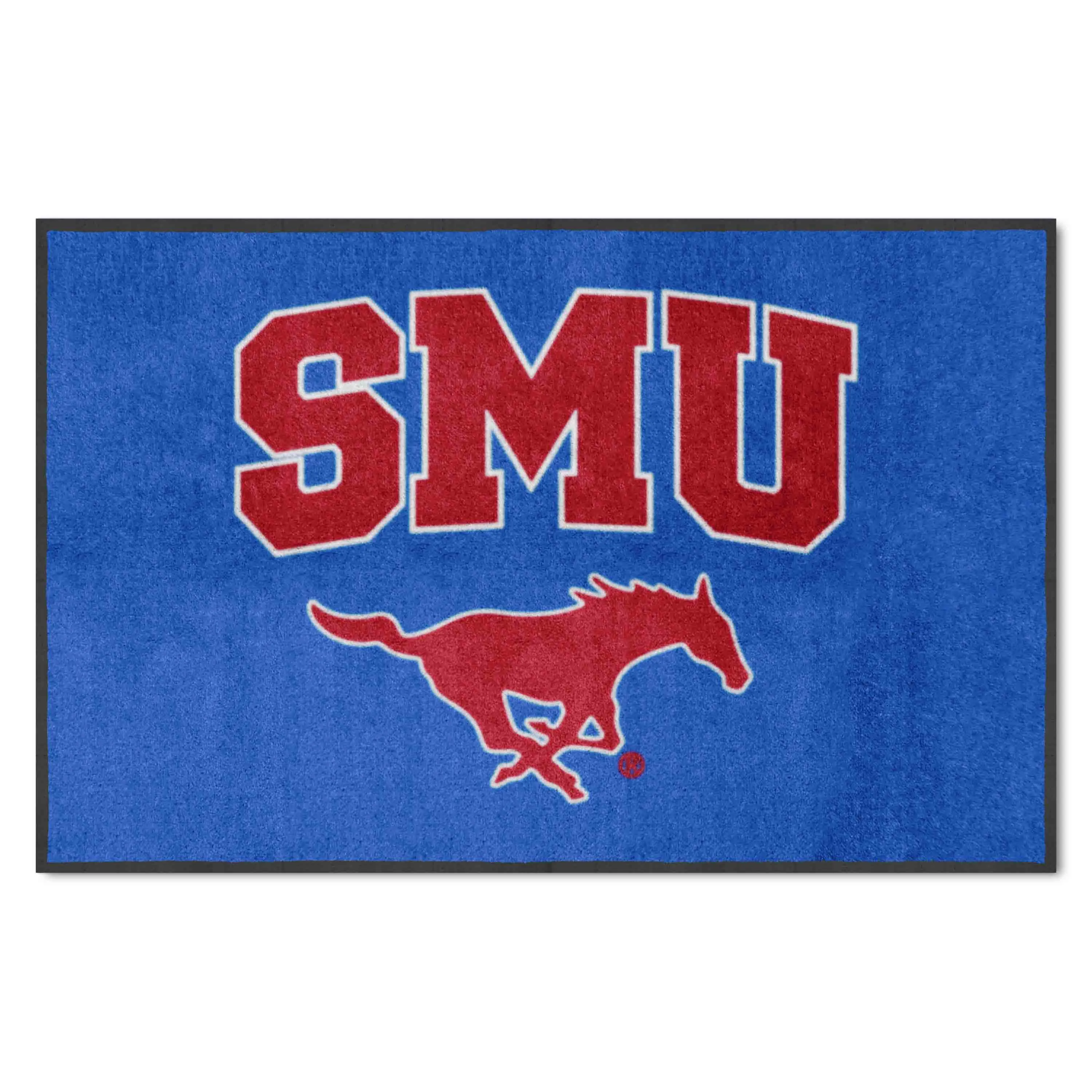 Southern Methodist University 4X6 Logo Mat - Landscape