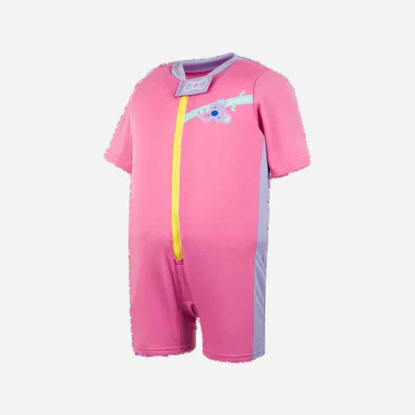Speedo Printed Kids Float Suit -Galinda/Hard Candy/Marine Blue