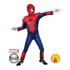 Spider Man Deluxe Costume Size 6 8