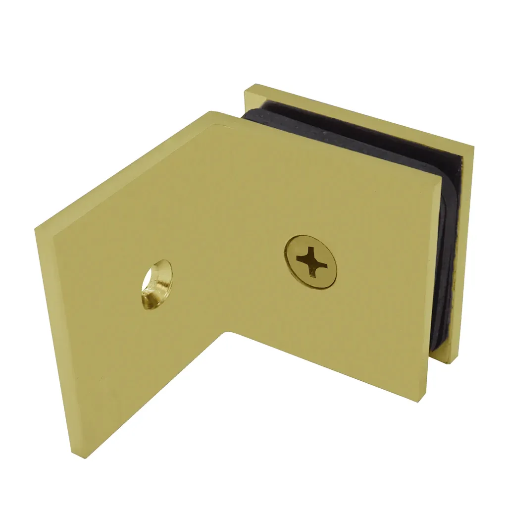 [SQC039] Square Shower Clamps - Wall Mount, Offset (CH, BN, MBL, SB)
