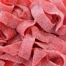 Strawberry Sour Power Belts 6.6LB Bulk