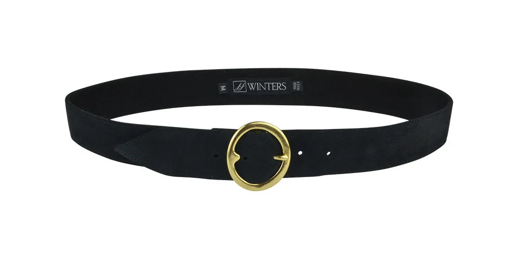 Suede Olivera Belt