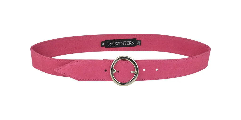 Suede Olivera Belt