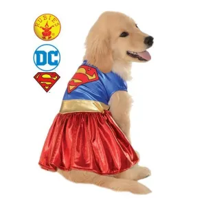 Supergirl Pet Costume Size S