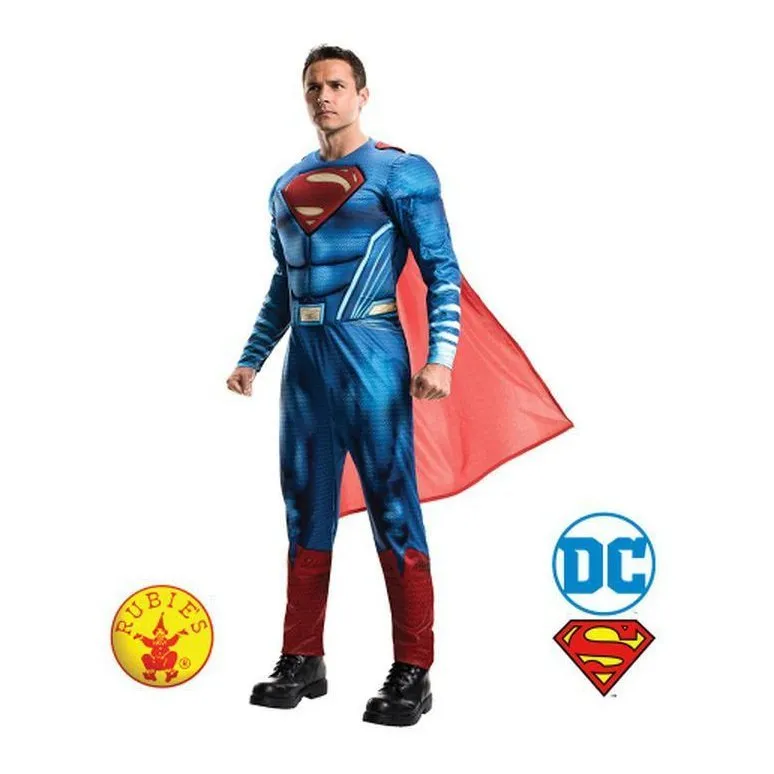 Superman Doj Adult Size Xl