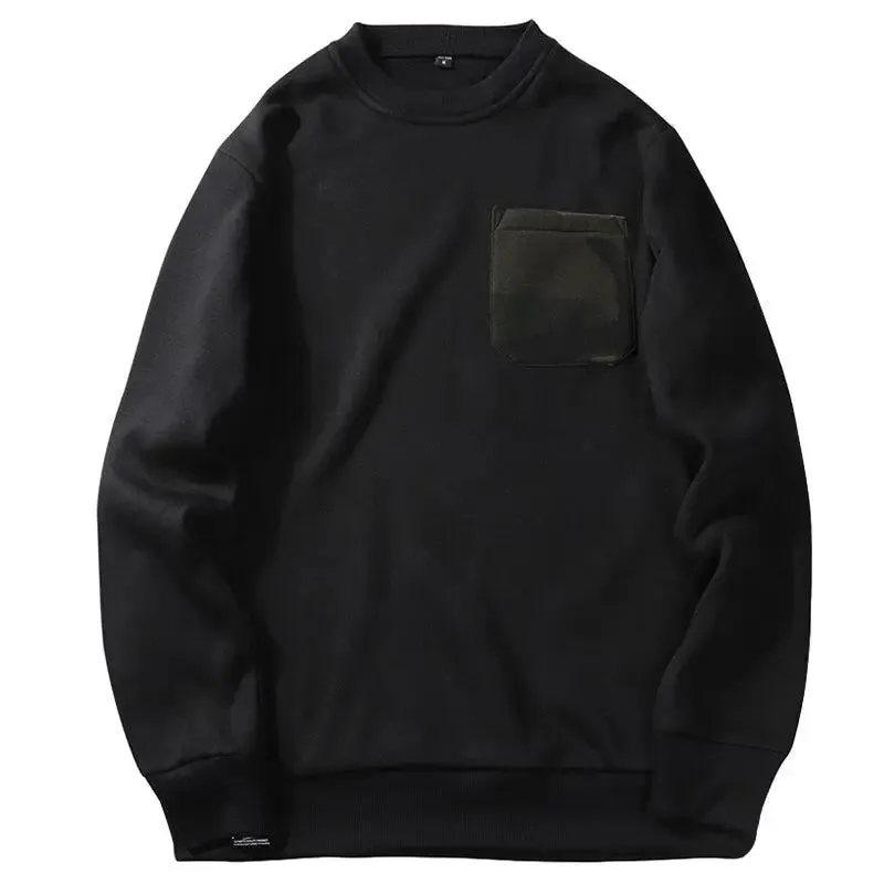 SWEAT MILITAIRE AVEC POCHE AVANT