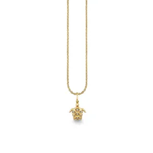 Sydney Evan Turtle Diamond Necklace