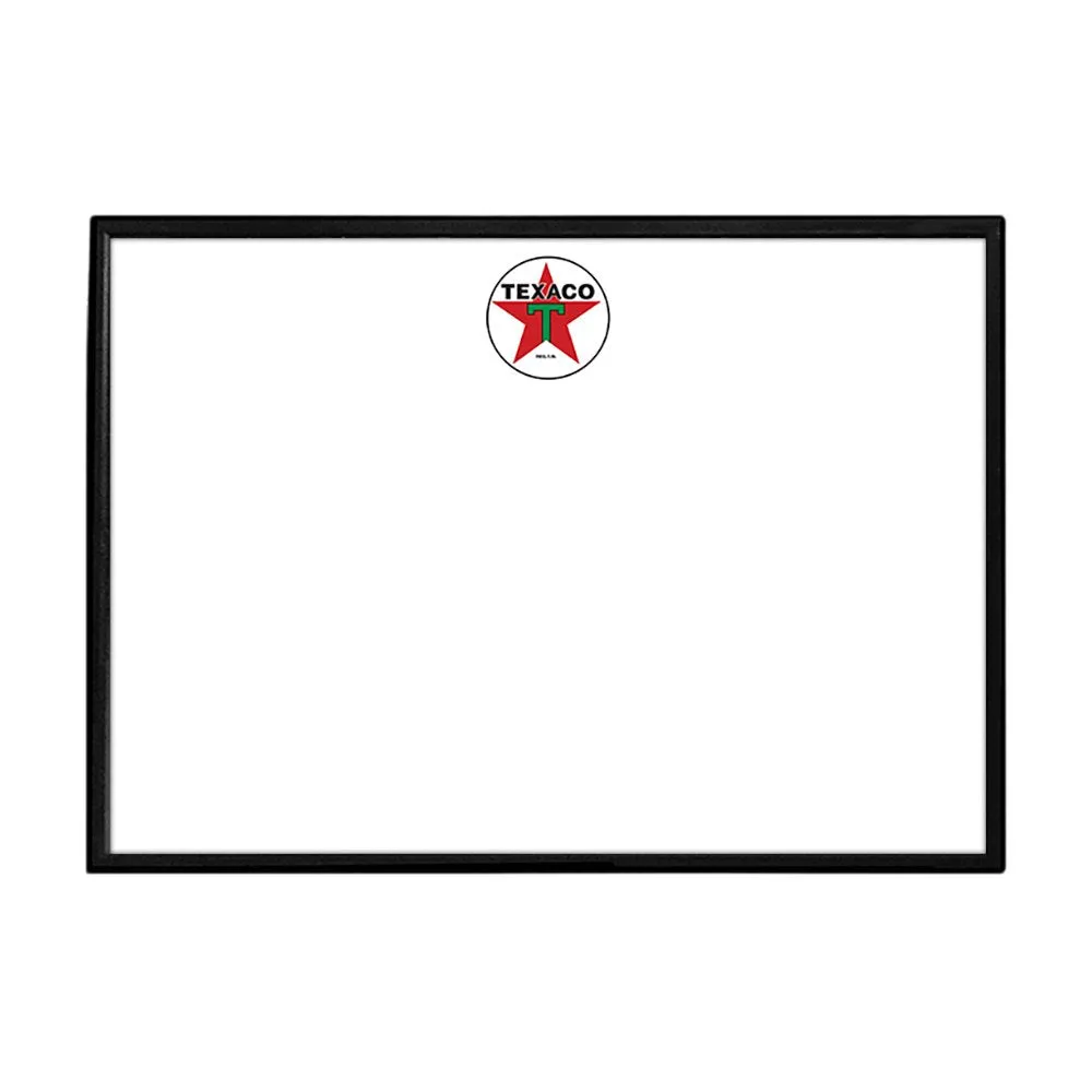Texaco: Heritage - Framed Dry Erase Wall Sign