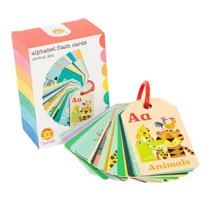 Tiger Tribe Animal Alphabet Flashcards