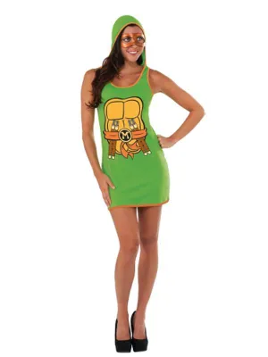 Tmnt Michelangelo Tank Dress Size S
