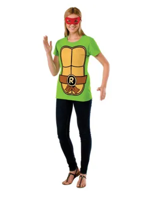 Tmnt Raphael Ladies Tee Size S